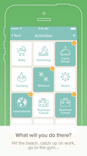 PackPoint: Travel Packing List App - Trazee Travel