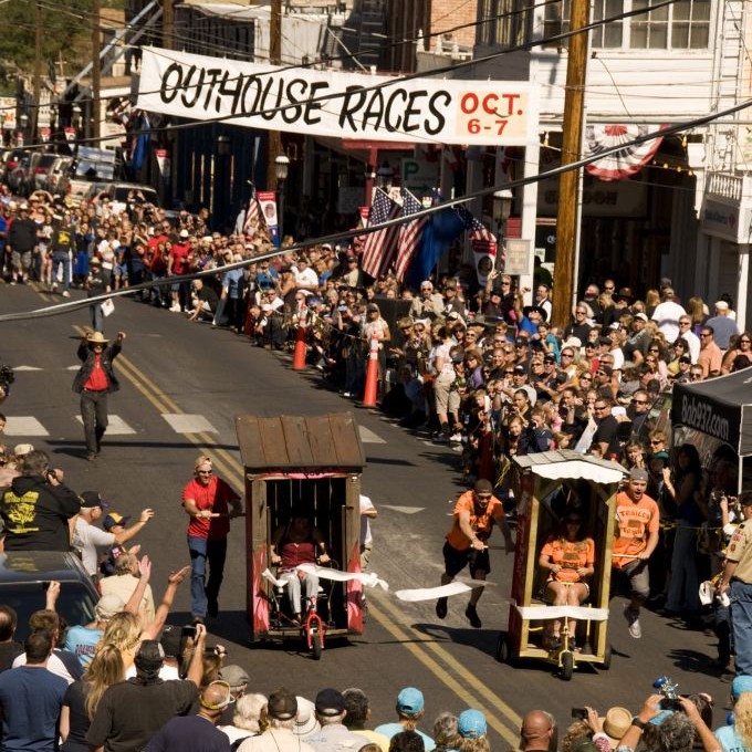 © Virginia City Tourism Commission | Outhouse Races