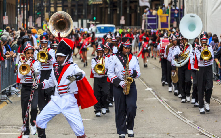 popular mardi gras and new orleans music