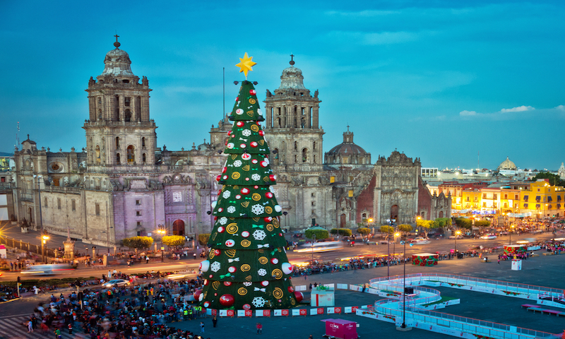 Mexico City, Christmas tree