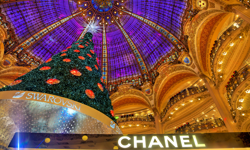 The Galeries Lafayette Christmas Tree