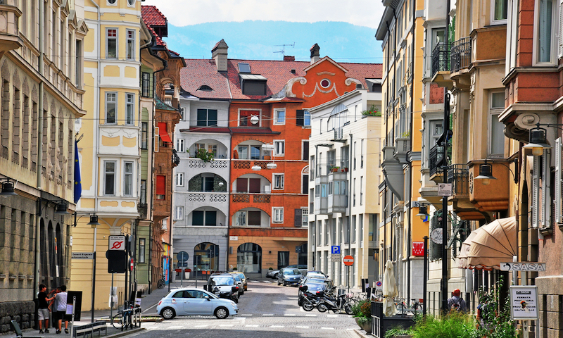 Bolzano old town, Italy