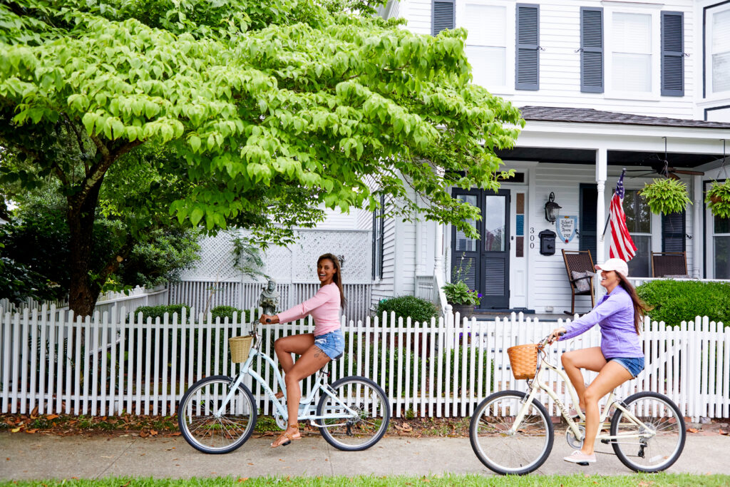 biking