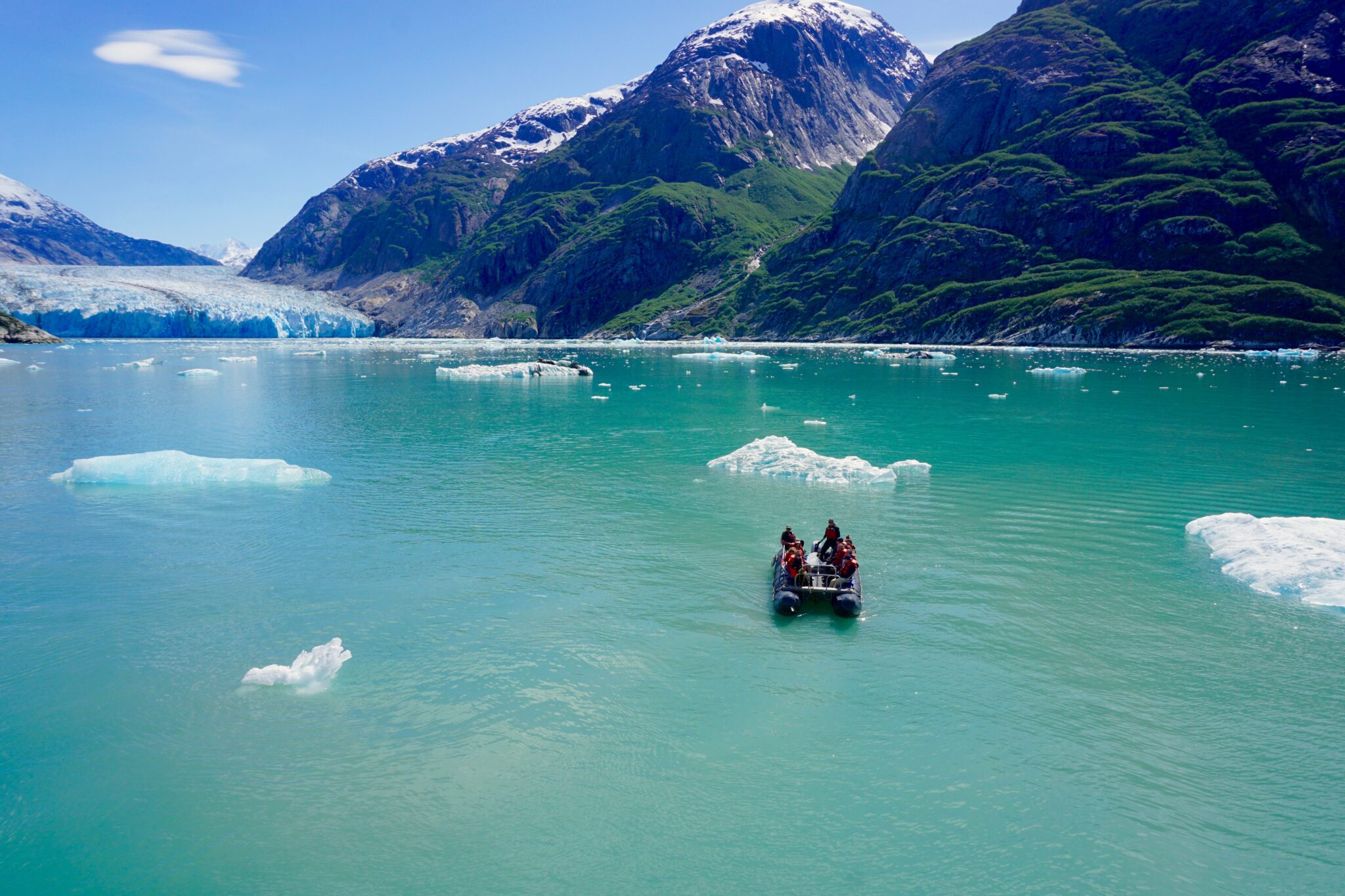 Alaskan Dream Cruises Introduces GlacierFilled Ice of the Inside