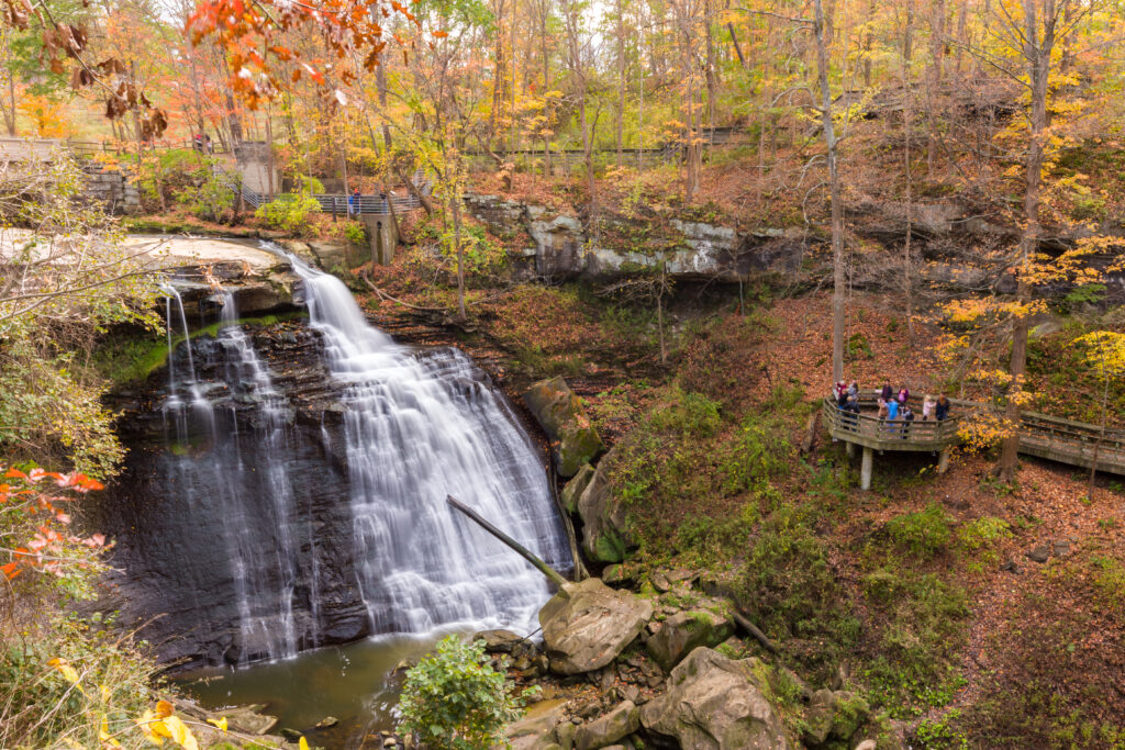 waterfalls